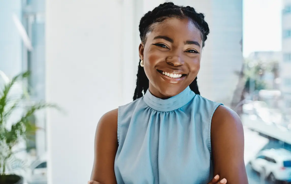 Woman Smiling