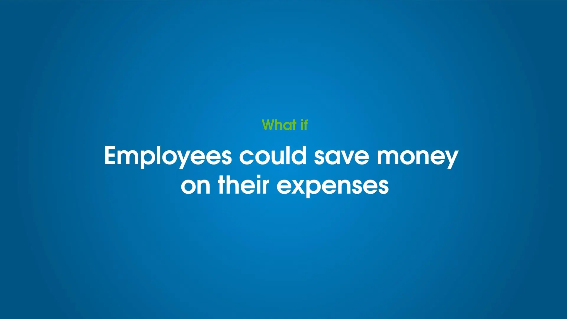 What if employees could save money on their expenses